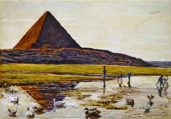 Wielka Piramida autorstwa William Holman Hunt