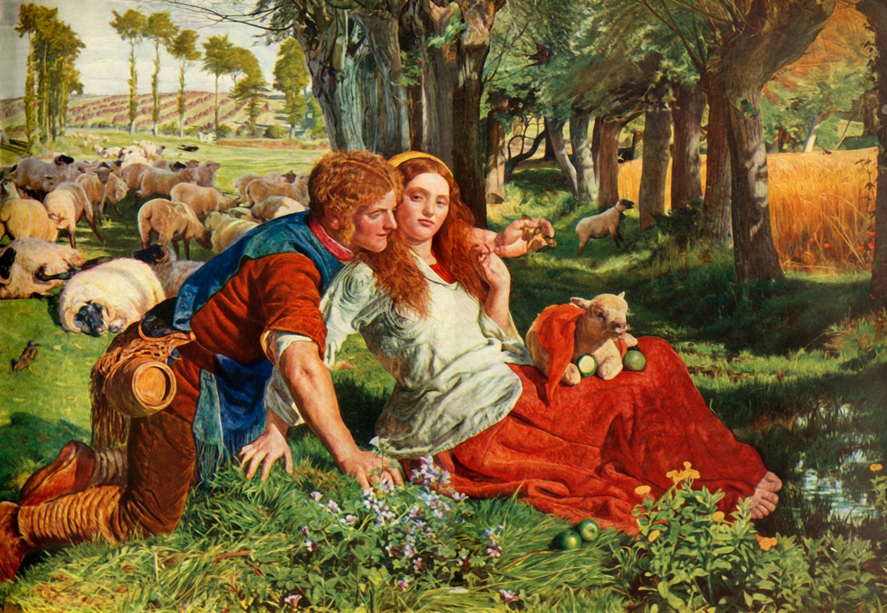 Najemnik, 1851, 1948. autorstwa William Holman Hunt