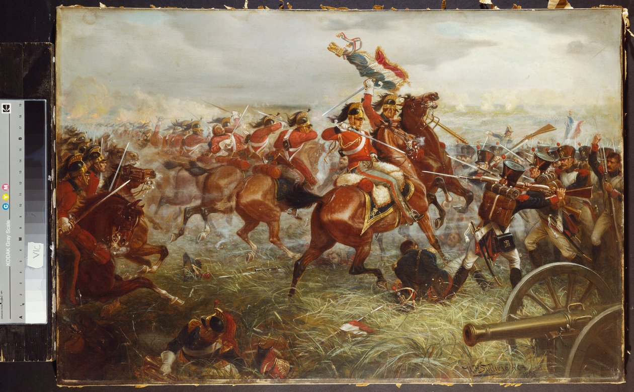 Schwytanie orła, Waterloo, 1898 autorstwa William Holmes Sullivan