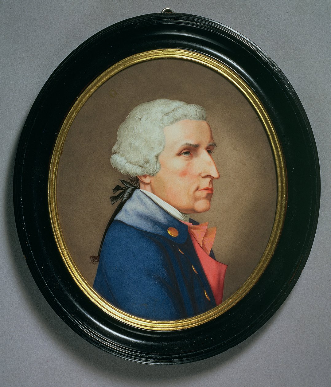 Portret Sir William Hamilton, c.1802 (emalia na miedzi) autorstwa William Hopkins Craft