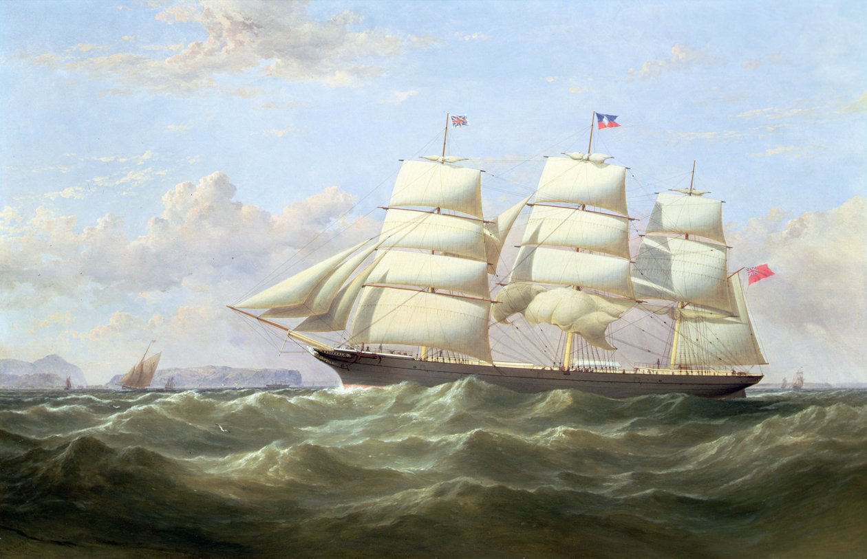 Bryg „Emma Mallam” autorstwa William Howard Yorke
