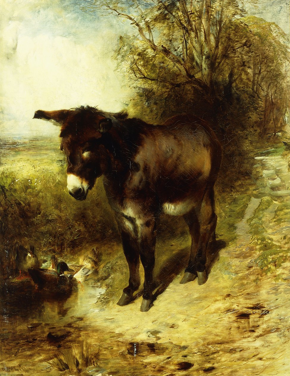 Studium z brązu, 1853 autorstwa William Huggins