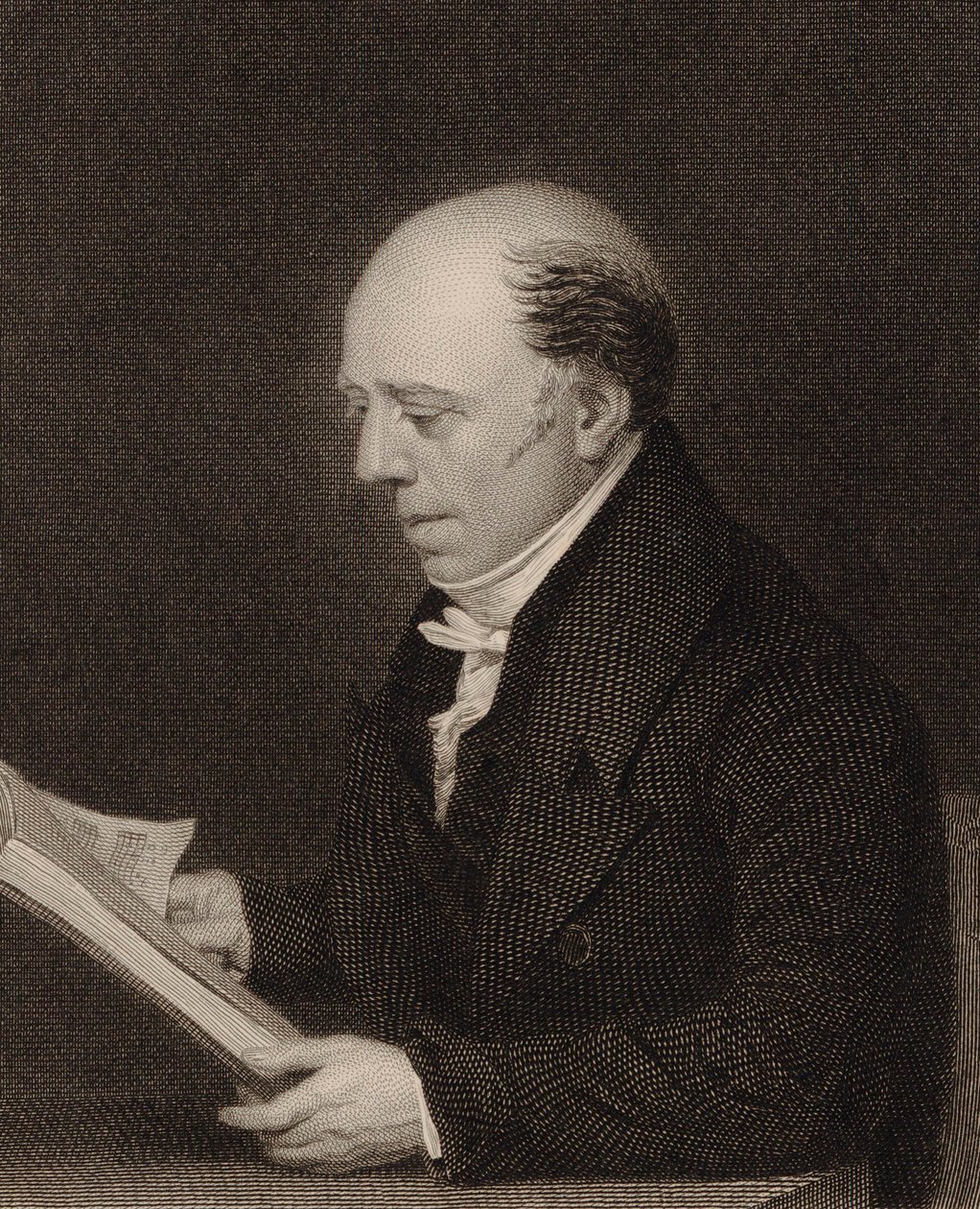 Portret Vincenta Novello 1781-1861, 1830. autorstwa William Humphrys