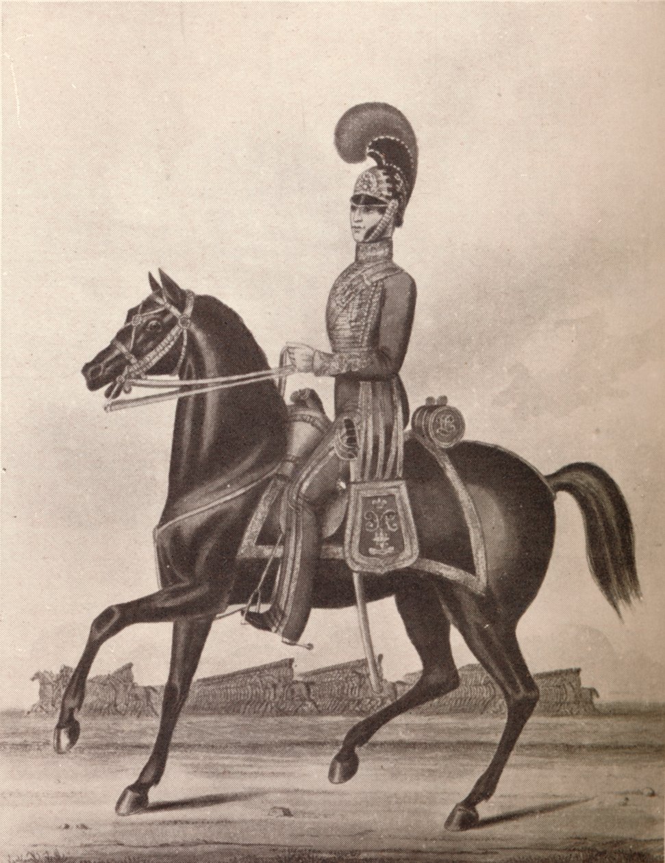 Oficerowie Lekkiej Kawalerii Armii Madras, 1841 1909 autorstwa William Hunsley