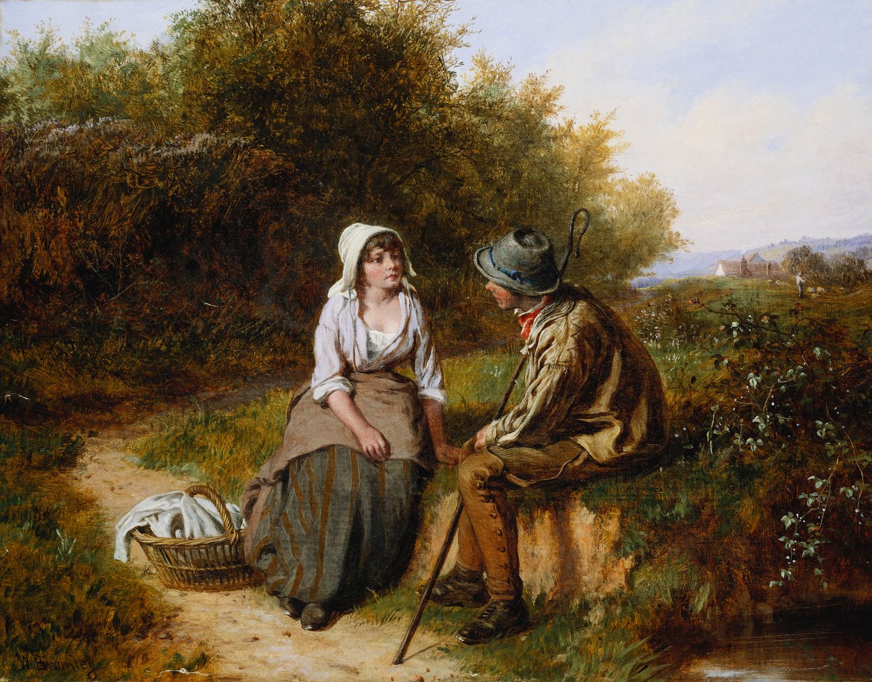Spotkanie, autorstwa William III Bromley