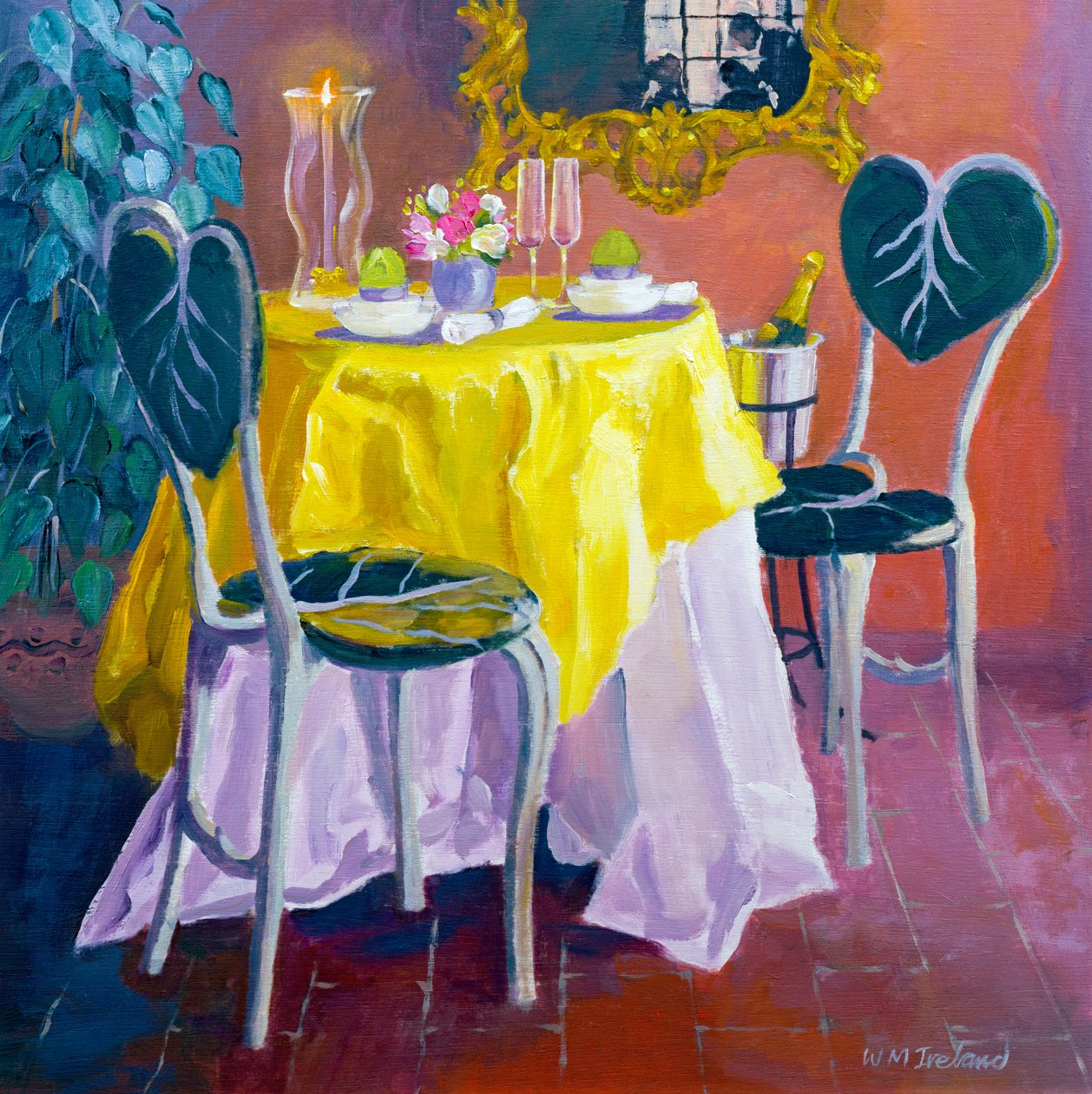 Sala Palmowa autorstwa William Ireland