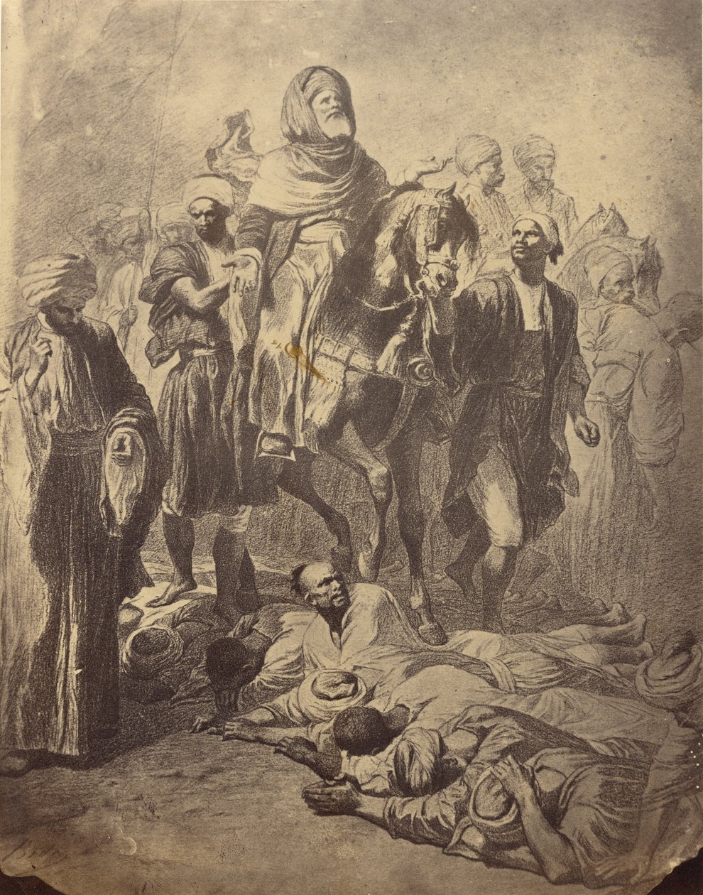 Odlot Scherif es lam do Mekki. autorstwa William J. Stillman