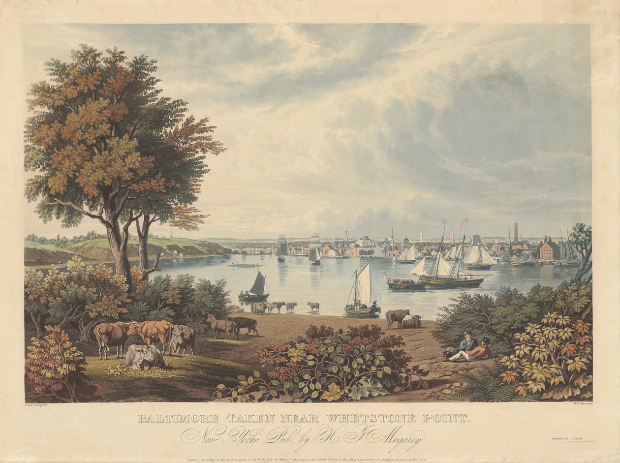 Baltimore podjęto w pobliżu Whetstone Point autorstwa William James Bennett