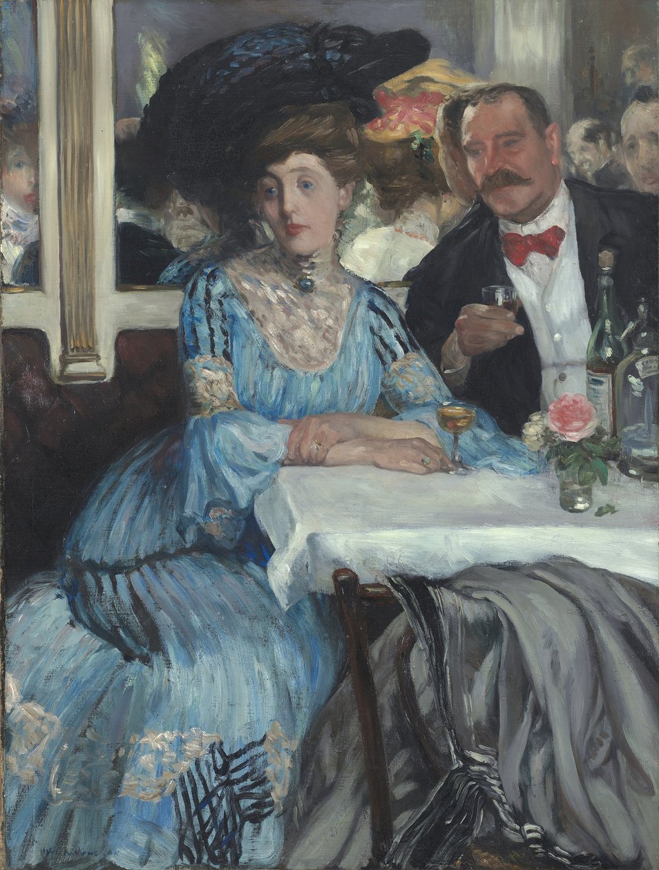 U Mouquina, 1905 autorstwa William James Glackens