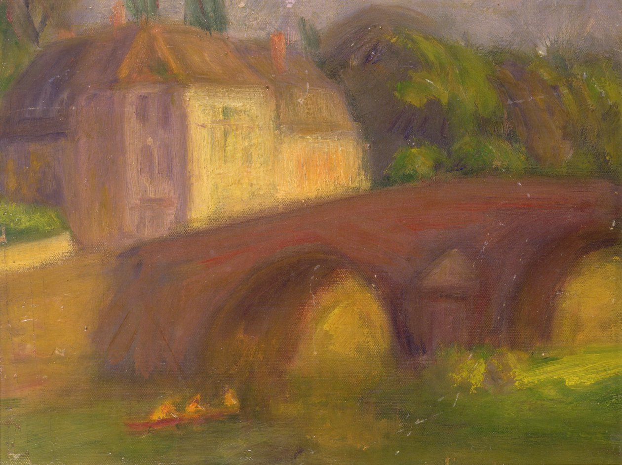 Most (olej na płótnie) autorstwa William James Glackens