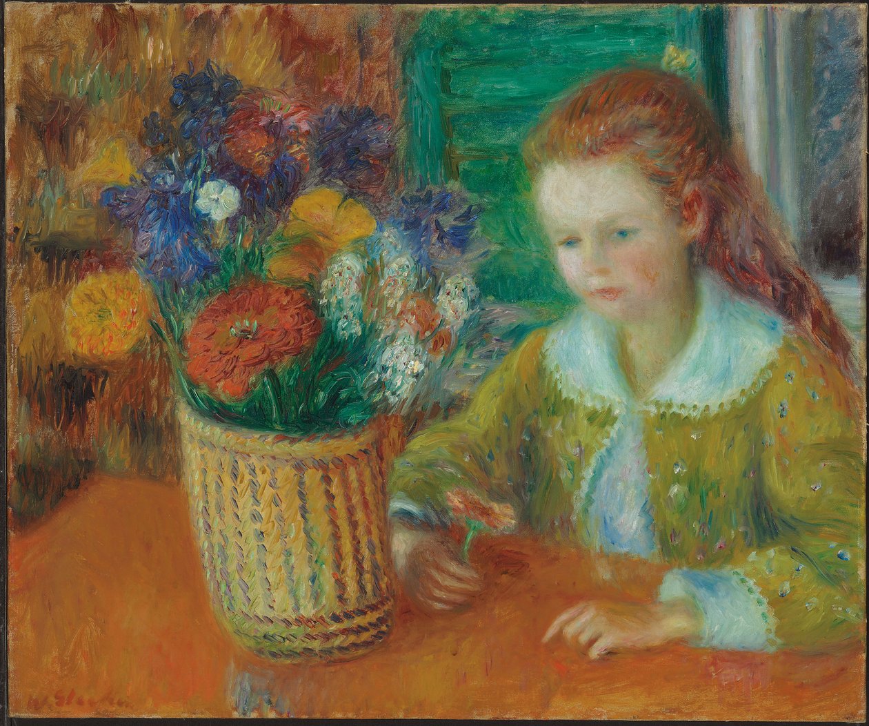 Ganek Śniadaniowy, ok. 1920 (olej na płótnie) autorstwa William James Glackens