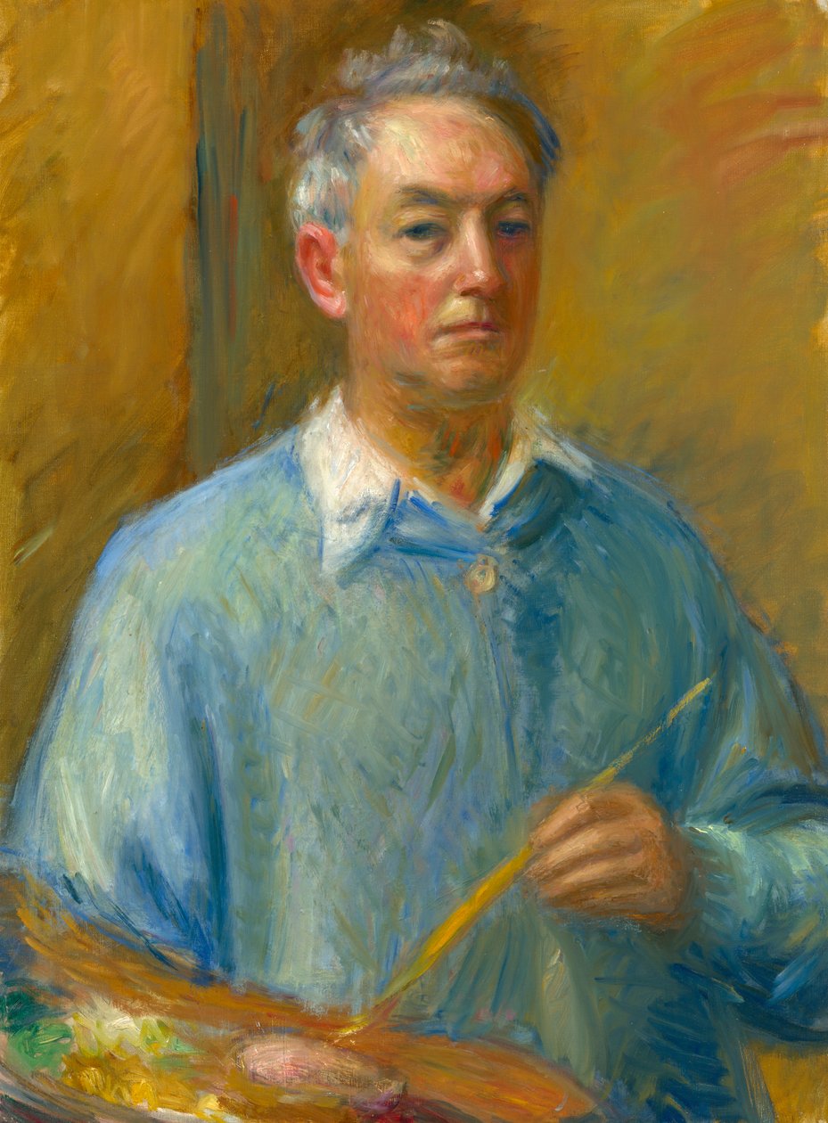 Autoportret Williama Glackensa, ok. 1930 r. 1935. autorstwa William James Glackens