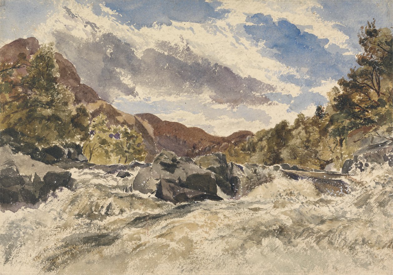 Górski potok autorstwa William James Muller
