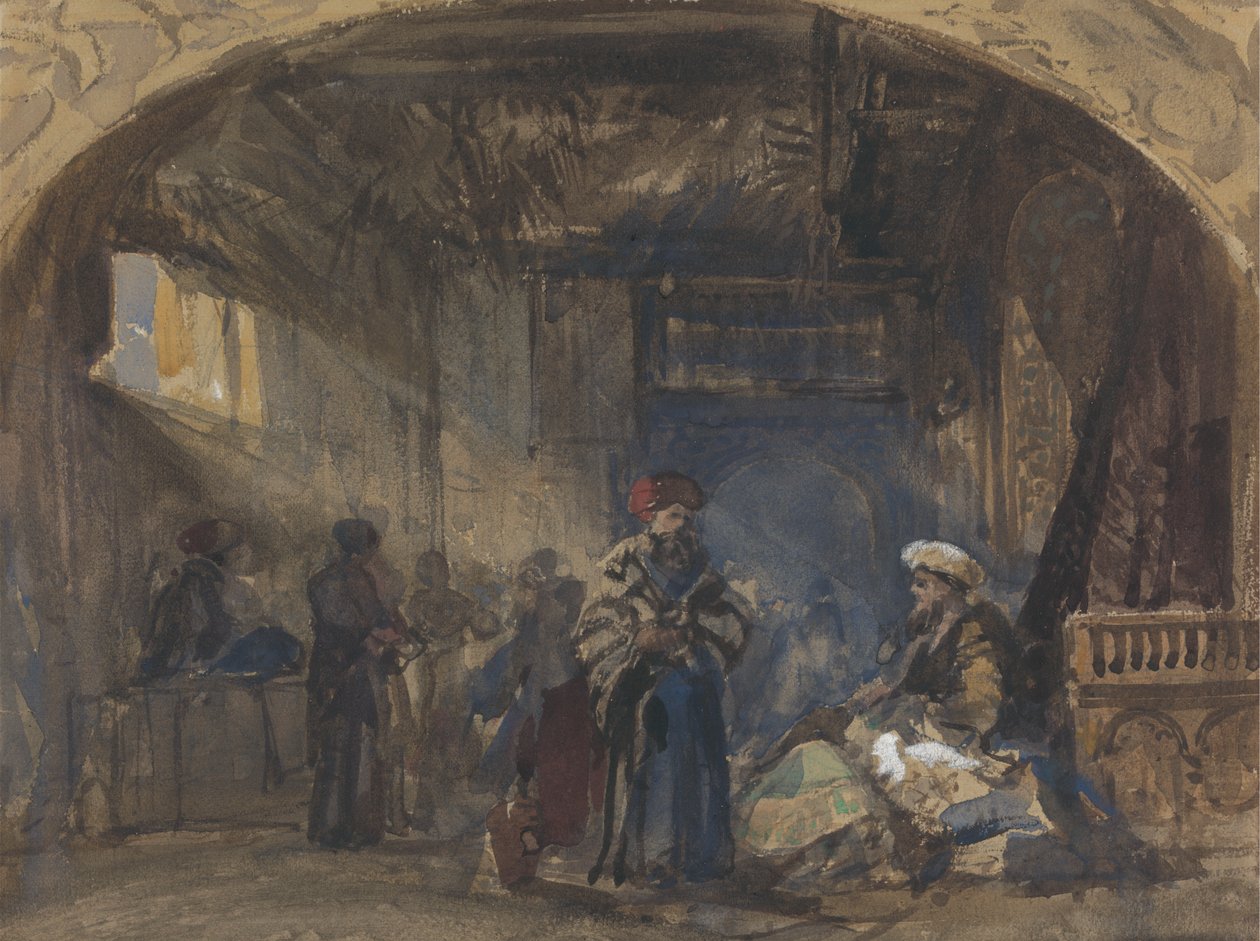 Bazar w Kairze autorstwa William James Muller