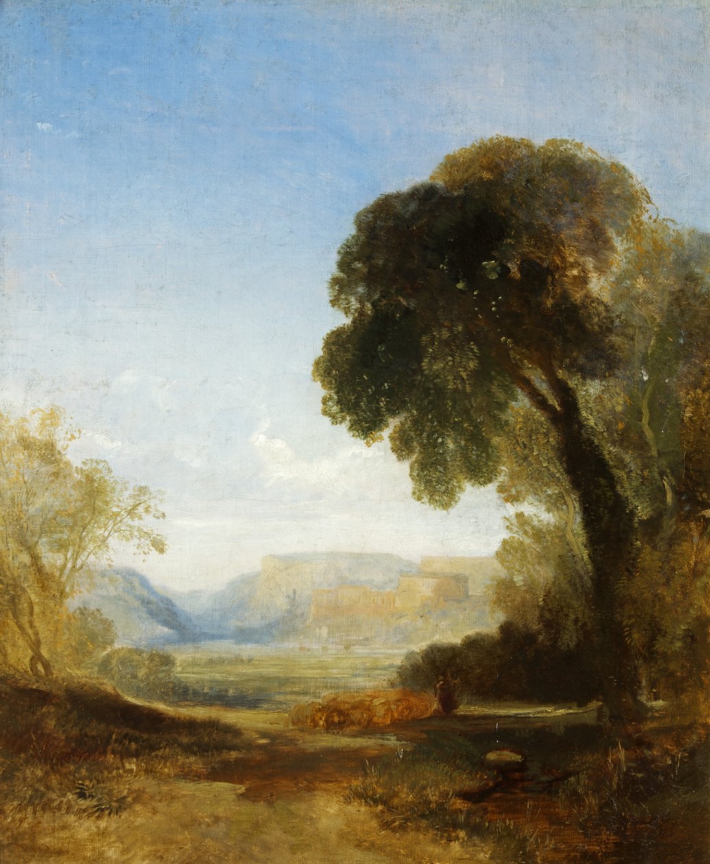 Clifton z Ashton Fields (olej na płótnie) autorstwa William James Muller