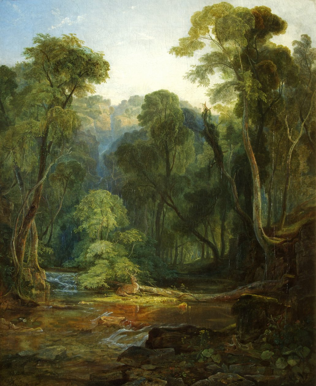 Coombe Glen, niedaleko Bristolu autorstwa William James Muller