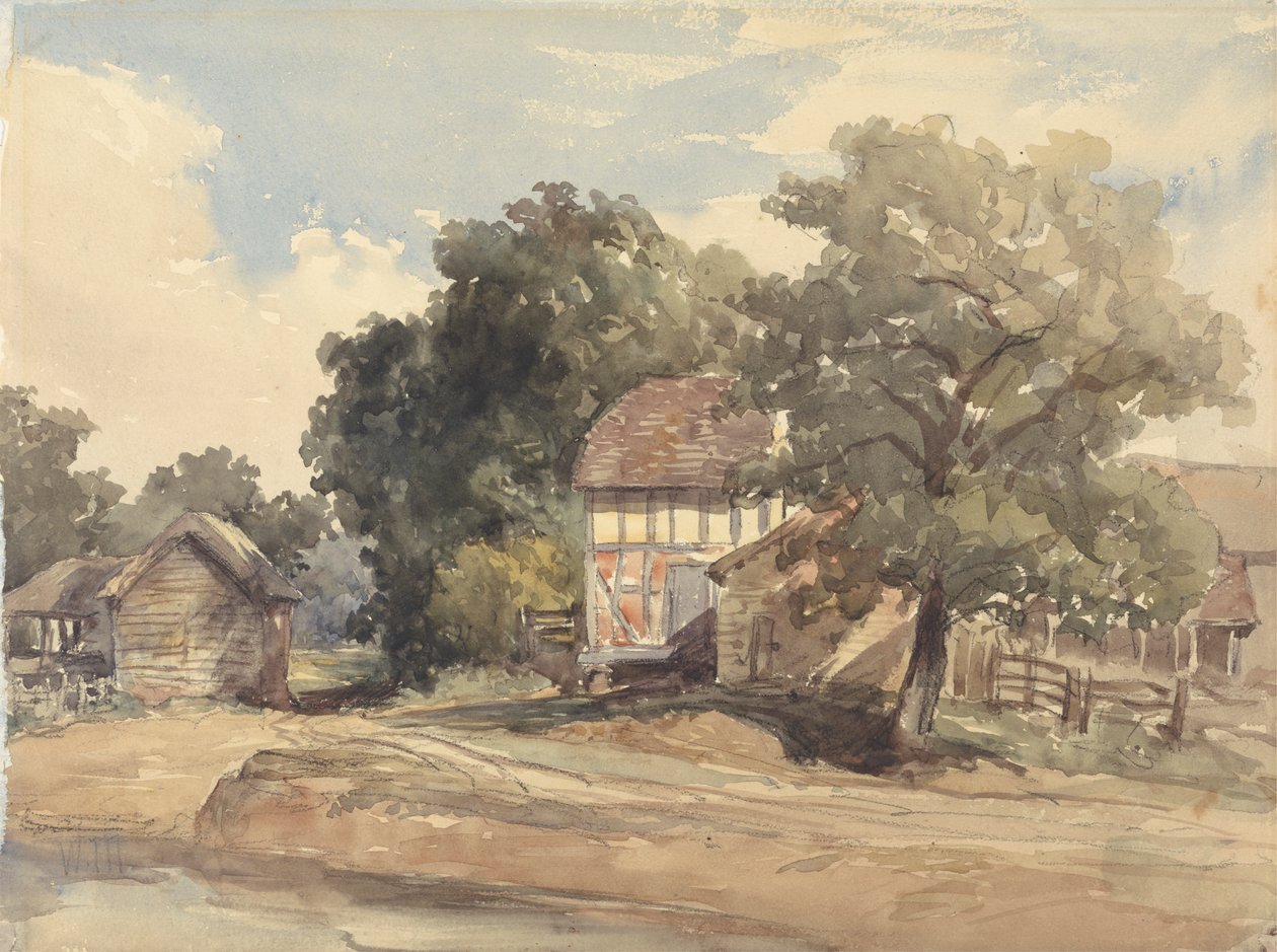 Budynki gospodarcze autorstwa William James Muller