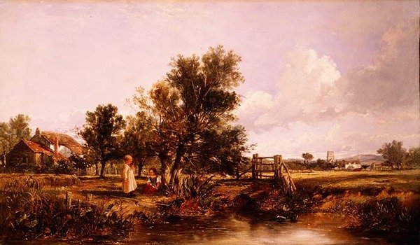 Gillingham na Medway autorstwa William James Muller