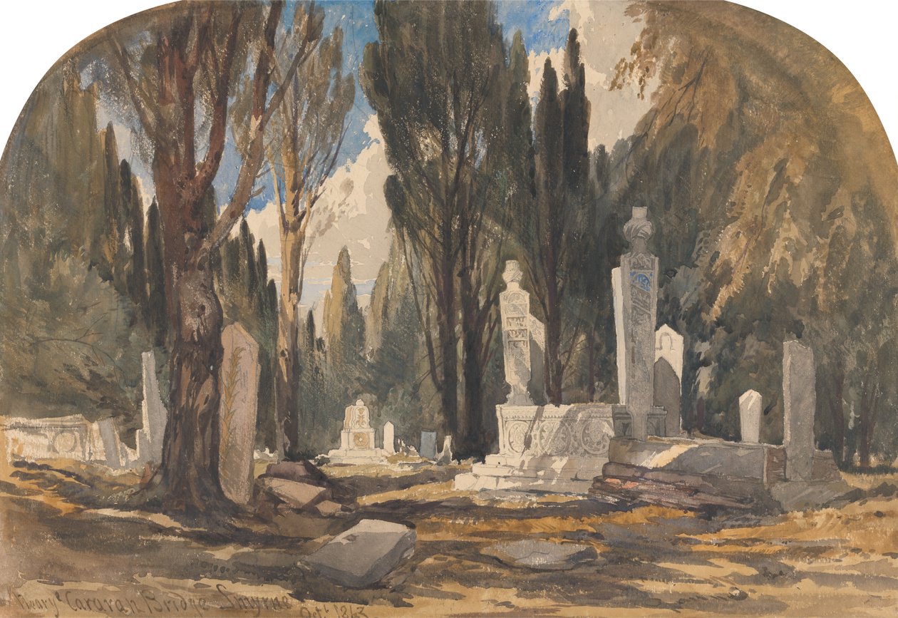 W pobliżu mostu karawan, Smyrna autorstwa William James Muller