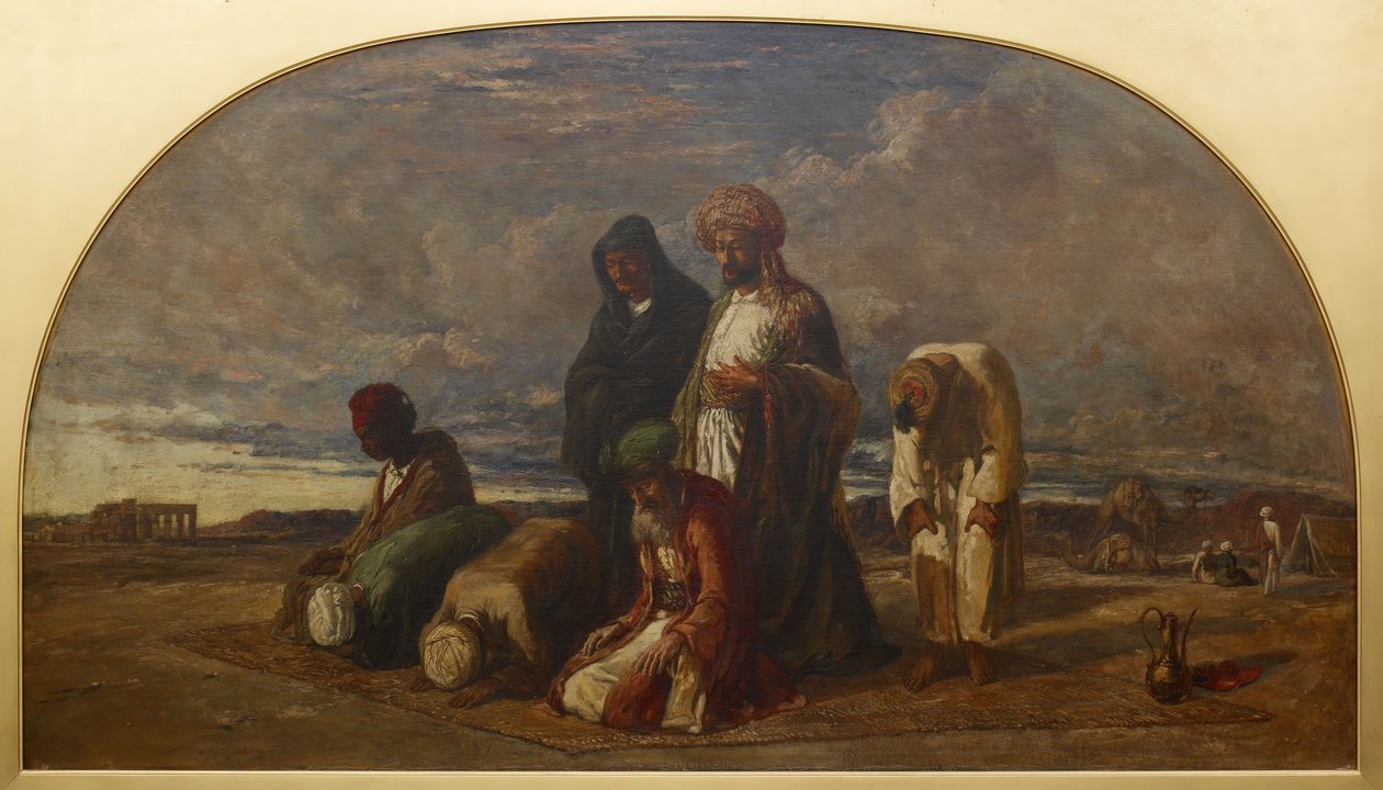 Modlitwy na pustyni, 1840-1849. autorstwa William James Muller