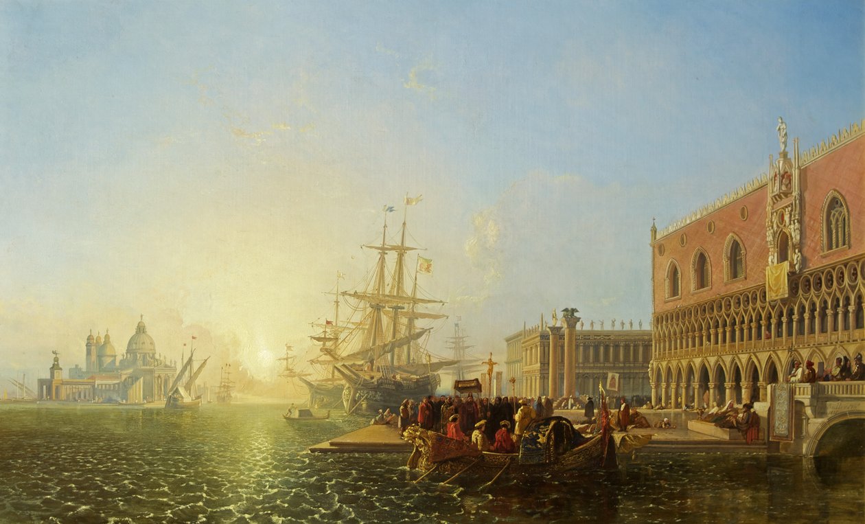 Pałac Dożów, Wenecja autorstwa William James Muller