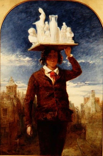 Sprzedawca obrazów autorstwa William James Muller
