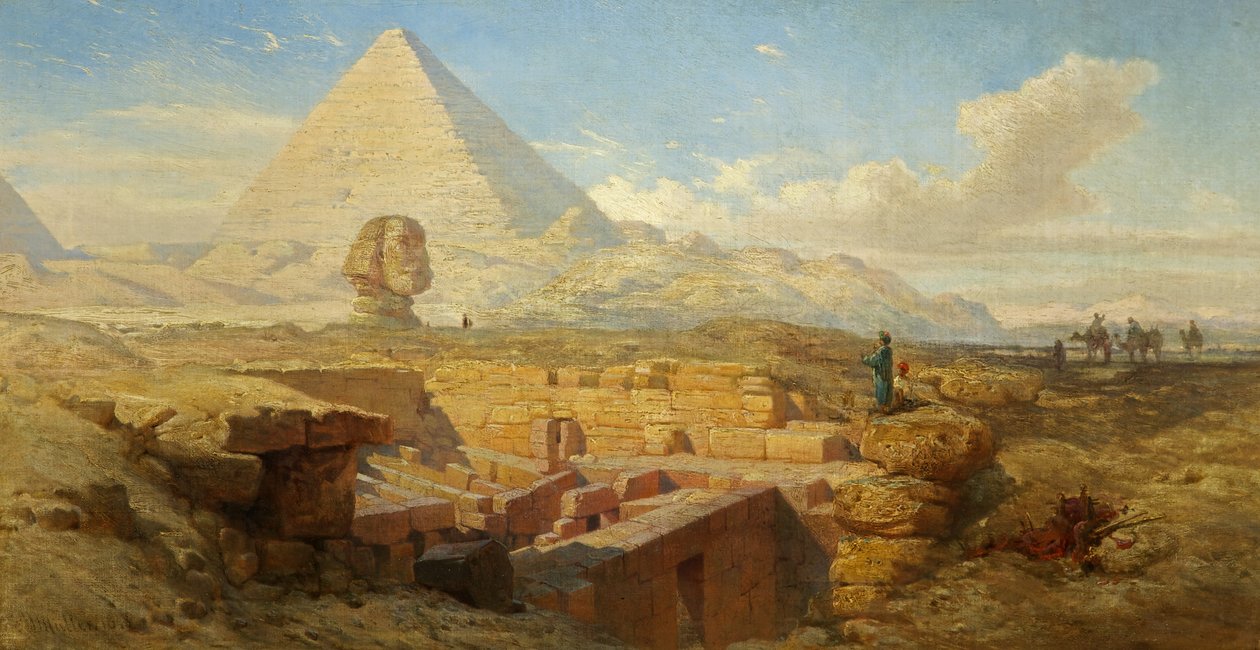 Piramidy autorstwa William James Muller