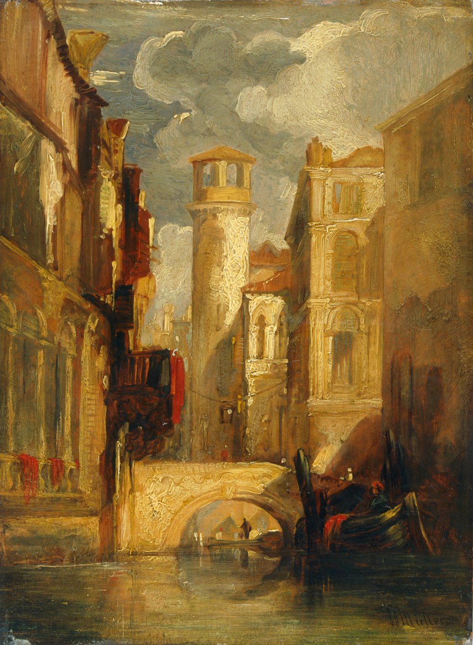 „Scena wenecka”, 1832-1845 autorstwa William James Muller