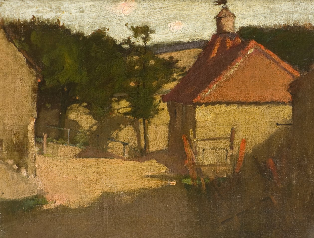 Dom na farmie autorstwa William James Yule