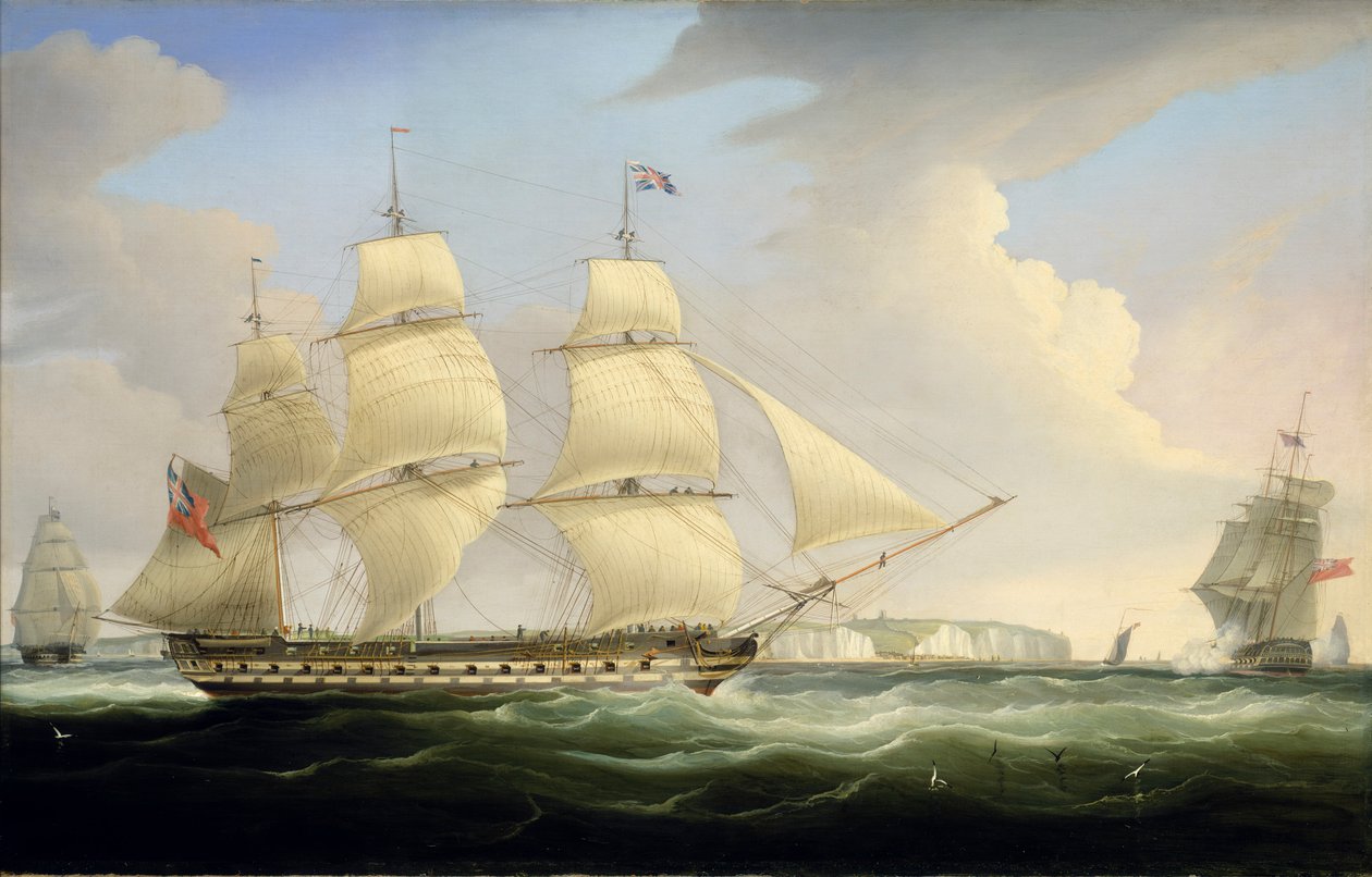 East Indiaman "Atlas autorstwa William John Huggins