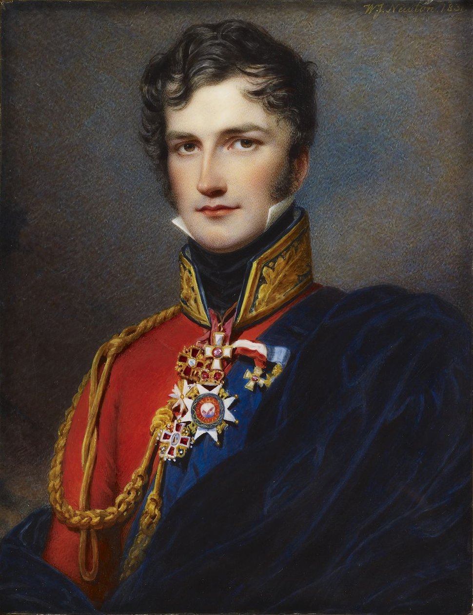 Leopold I, król Belgów 1790-1865 autorstwa William John Newton