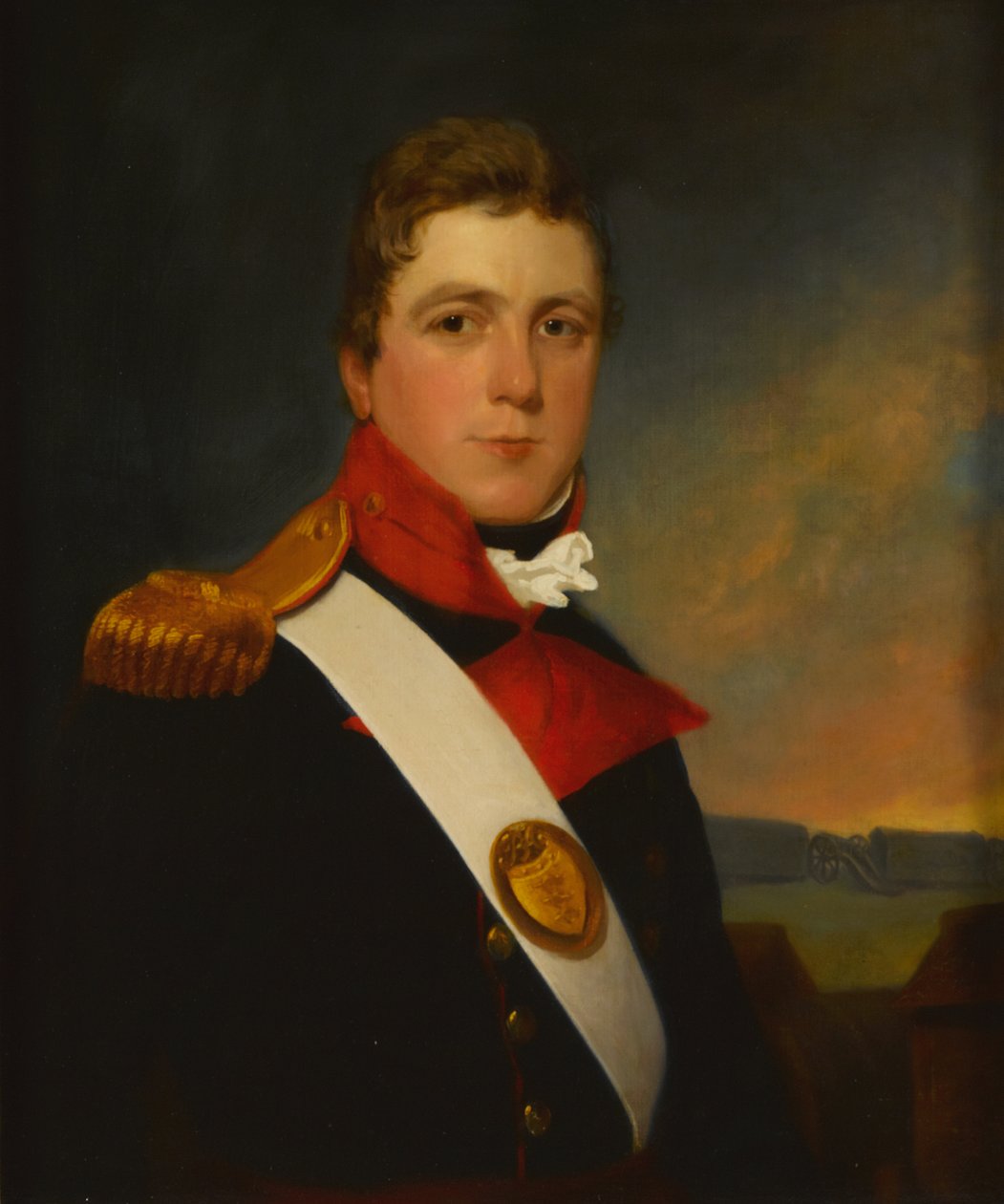 Major Christopher Hodgson, Bombajska Artyleria autorstwa William John Newton