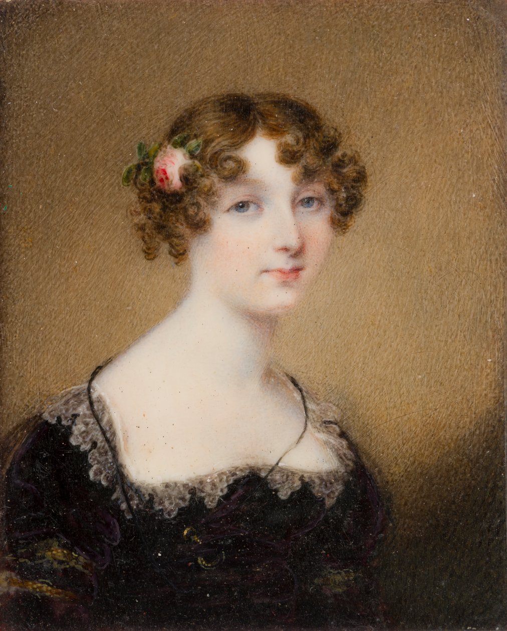 Portret Lady Lucy Whitmore, z domu Bridgeman (1792-1840), ok. 1812-40 (olej i płótno) autorstwa William John Newton