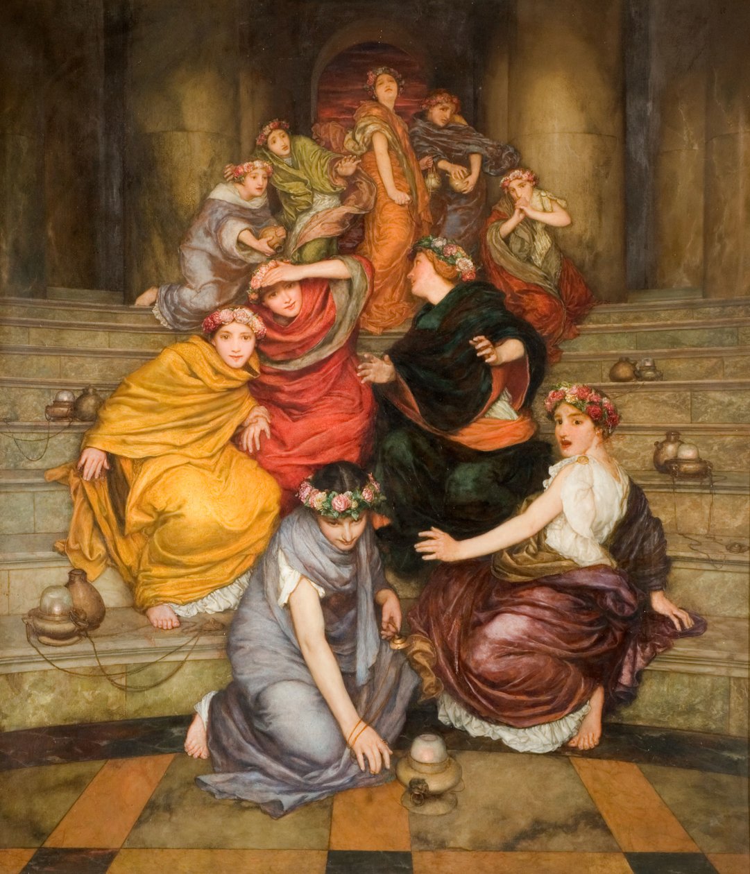 Przypowieść o pannach mądrych i głupich, 1899. autorstwa William John Wainwright
