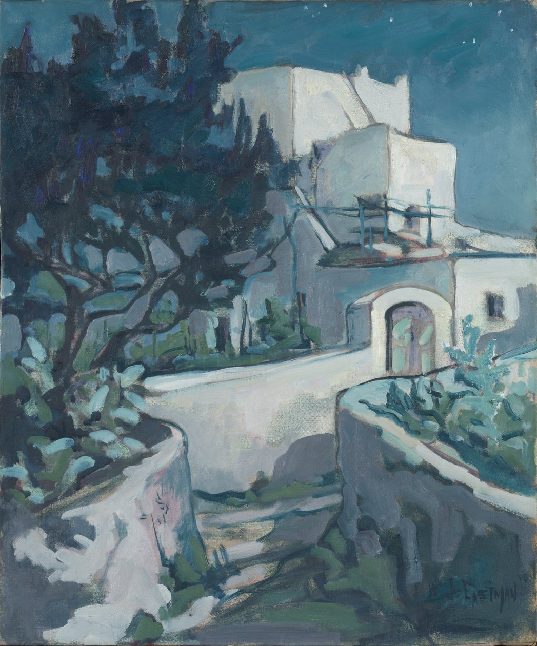 Noc włoska, Capri autorstwa William Joseph Eastman