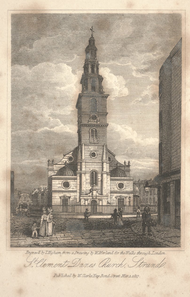Kościół św. Klemensa Duńczyków, Strand autorstwa William Kendall Morland