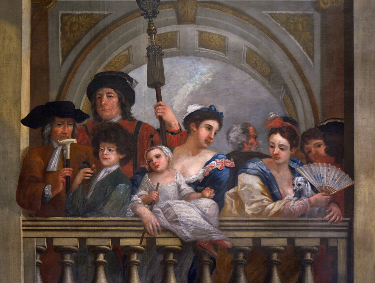 Schody Królewskie, Pałac Kensington, Londyn autorstwa William Kent
