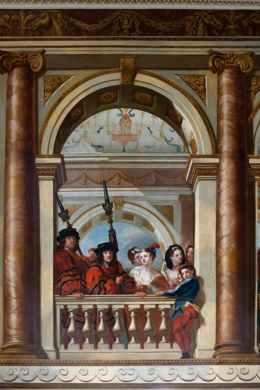 Schody Królewskie, Pałac Kensington, Londyn autorstwa William Kent