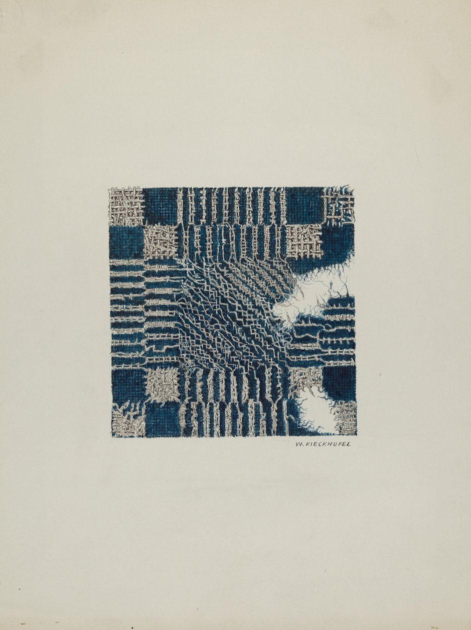 Sekcja narzuty, ok. godz. 1940. autorstwa William Kieckhofel