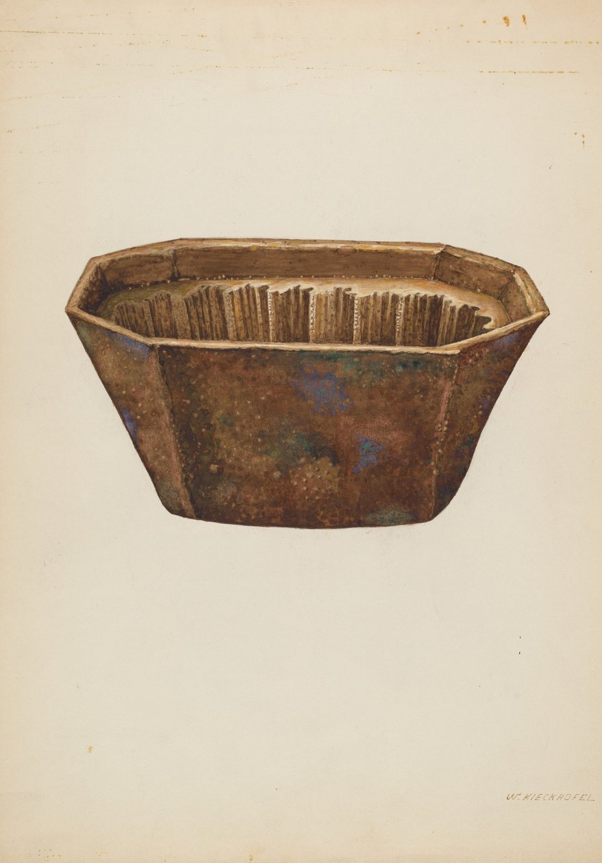 Formy do naczyń 1939. autorstwa William Kieckhofel