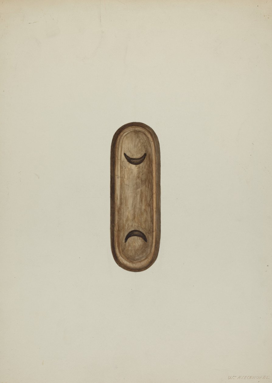 Detal, Front konfesjonału, 1937. autorstwa William Kieckhofel