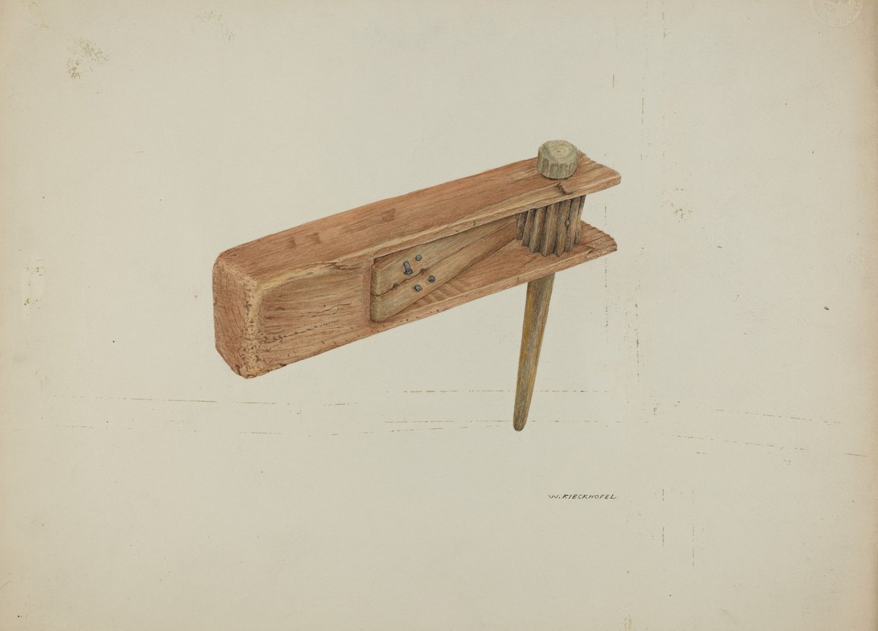 Grzechotka, 19351942. autorstwa William Kieckhofel
