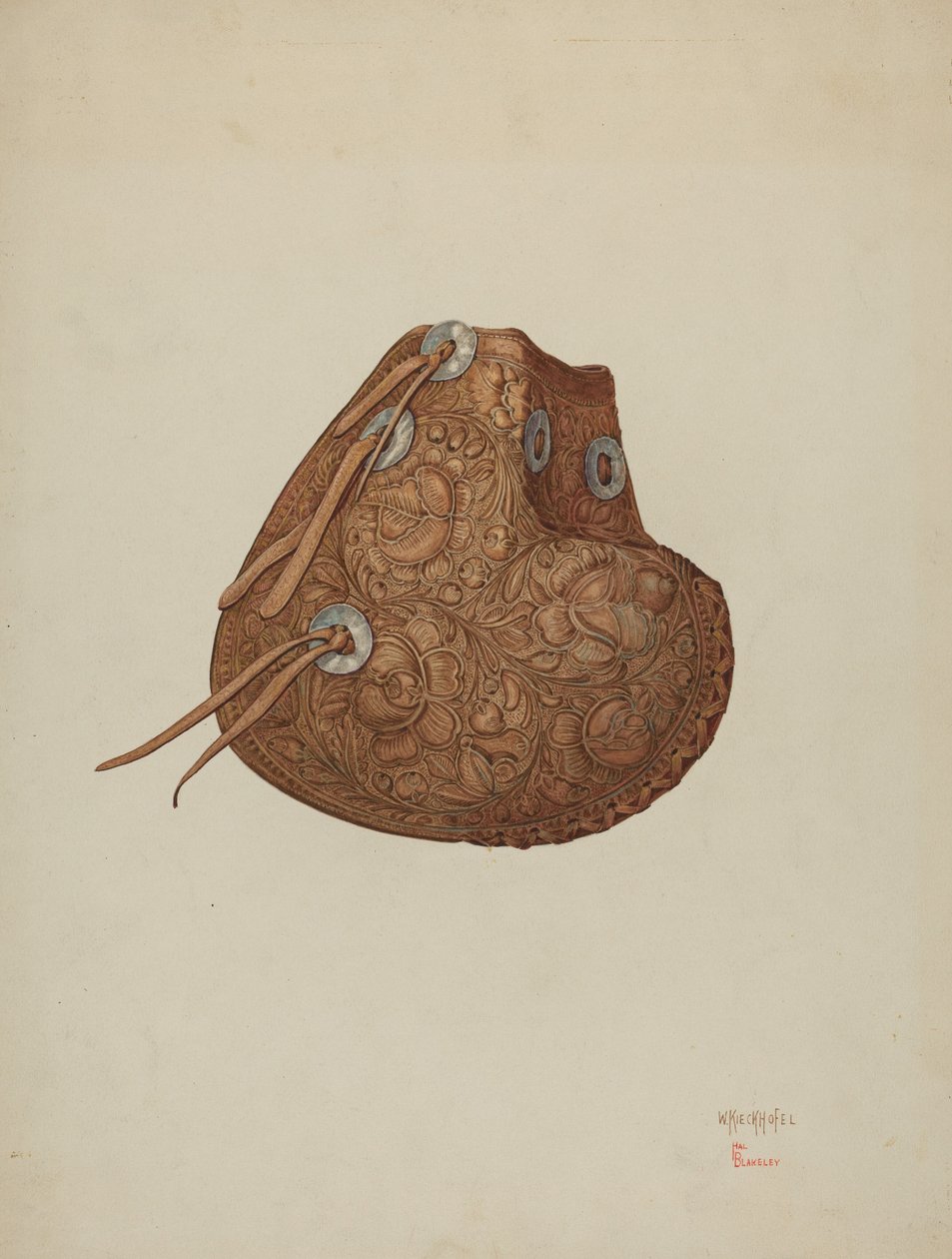 Strzemię, ok. 1939. autorstwa William Kieckhofel