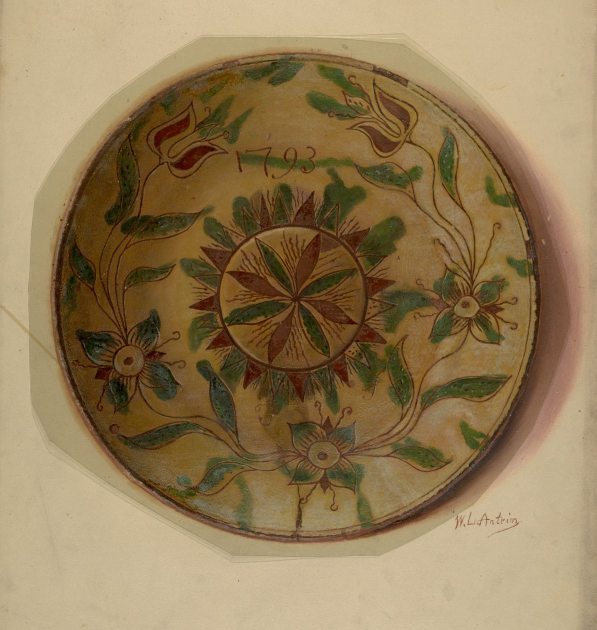 Pa. Danie niemieckie, ok. 1900 r. 1936. autorstwa William L Antrim