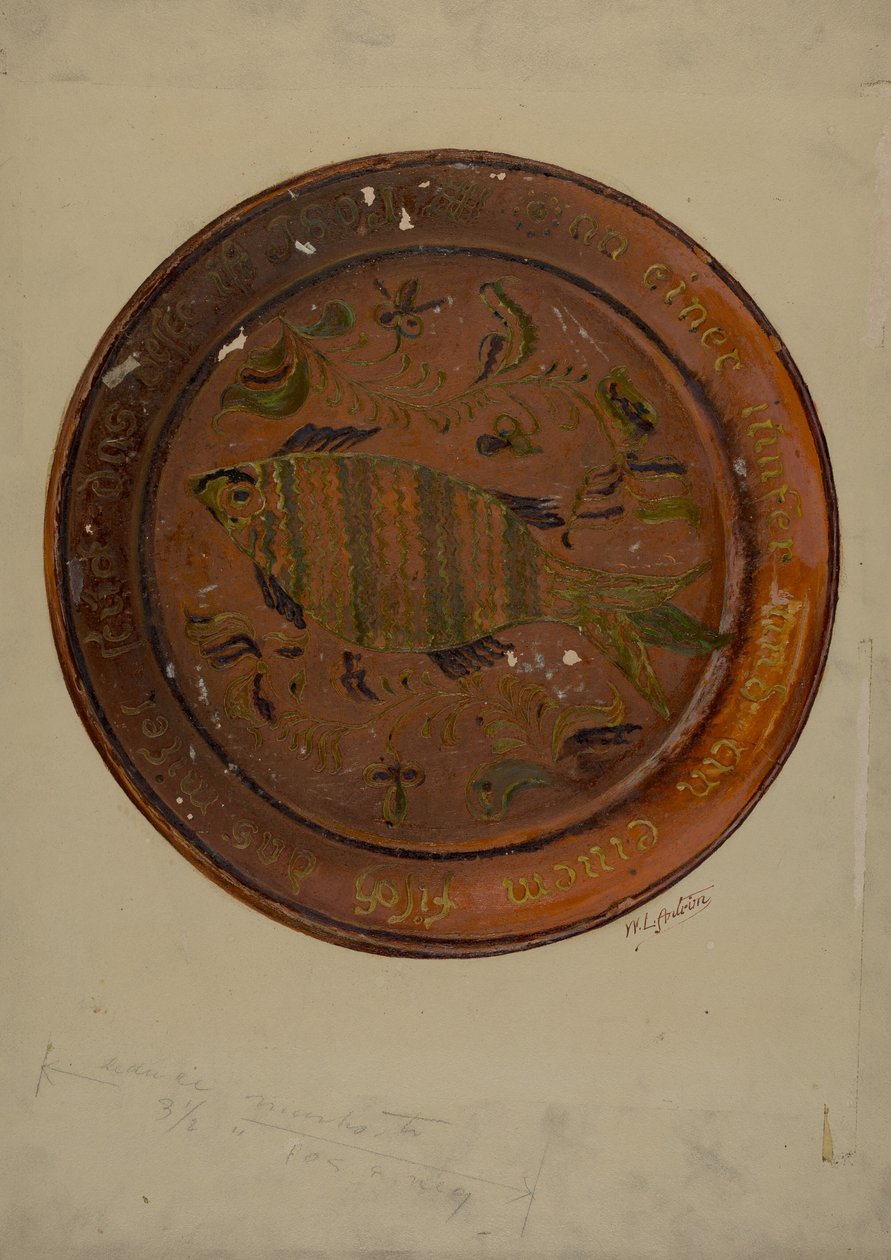 Pa. Danie niemieckie, ok. 1900 r. 1938. autorstwa William L Antrim