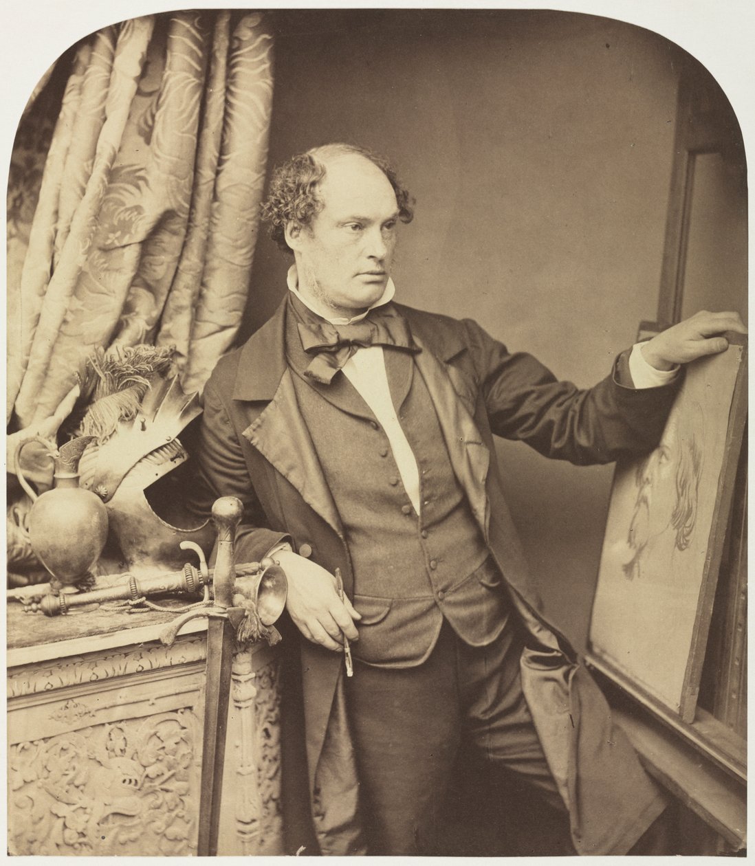 Daniel Maclise (1806-1870) autorstwa William Lake Price