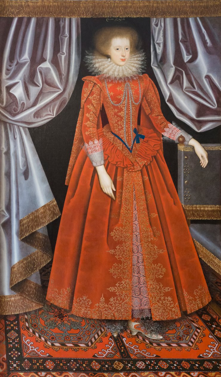 Katarzyna Knevet, hrabina Suffolk, ok. 1615 r. (obraz) autorstwa William Larkin