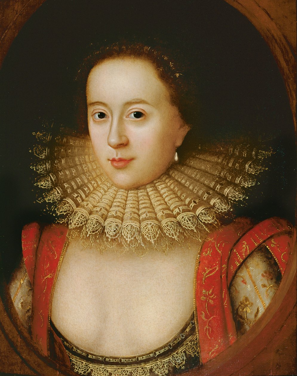 Portret Frances Howard (1590-1632) hrabiny Somerset, ok. 1615 autorstwa William Larkin