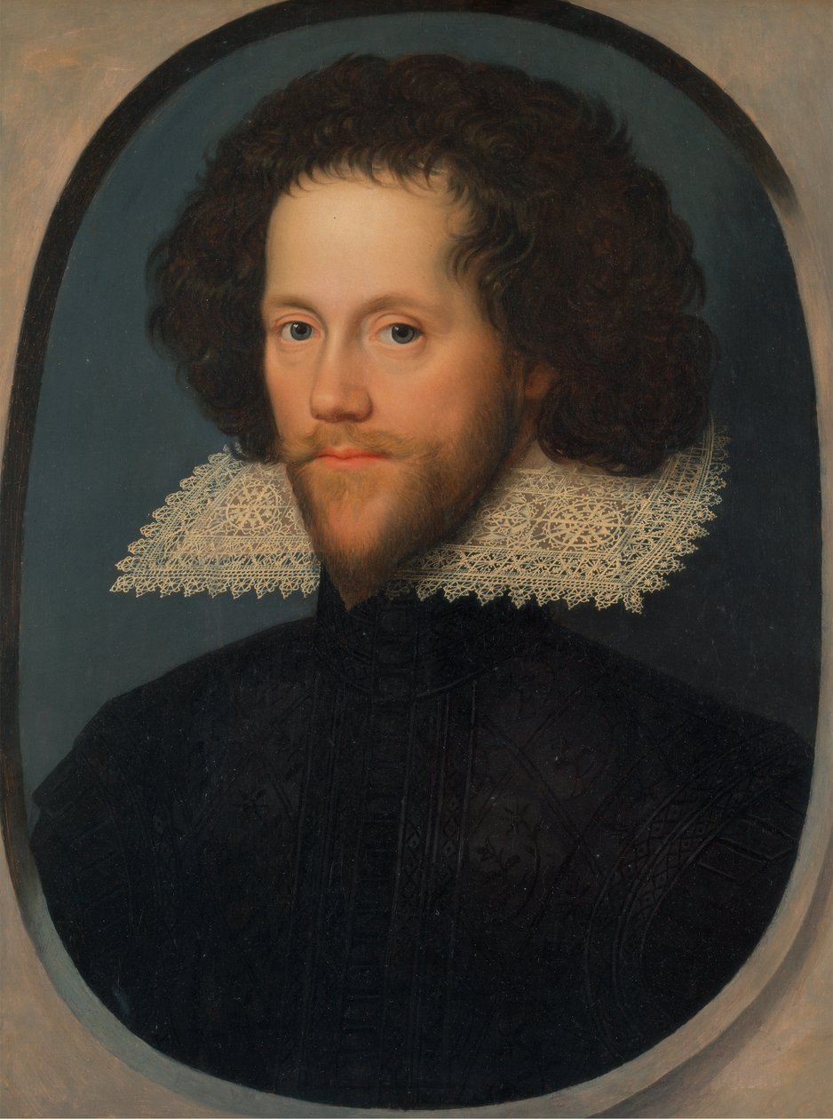 Portret Graya Brydgesa, piątego barona Chandosa z zamku Sudeley, Gloucestershire (1579–1621) autorstwa William Larkin