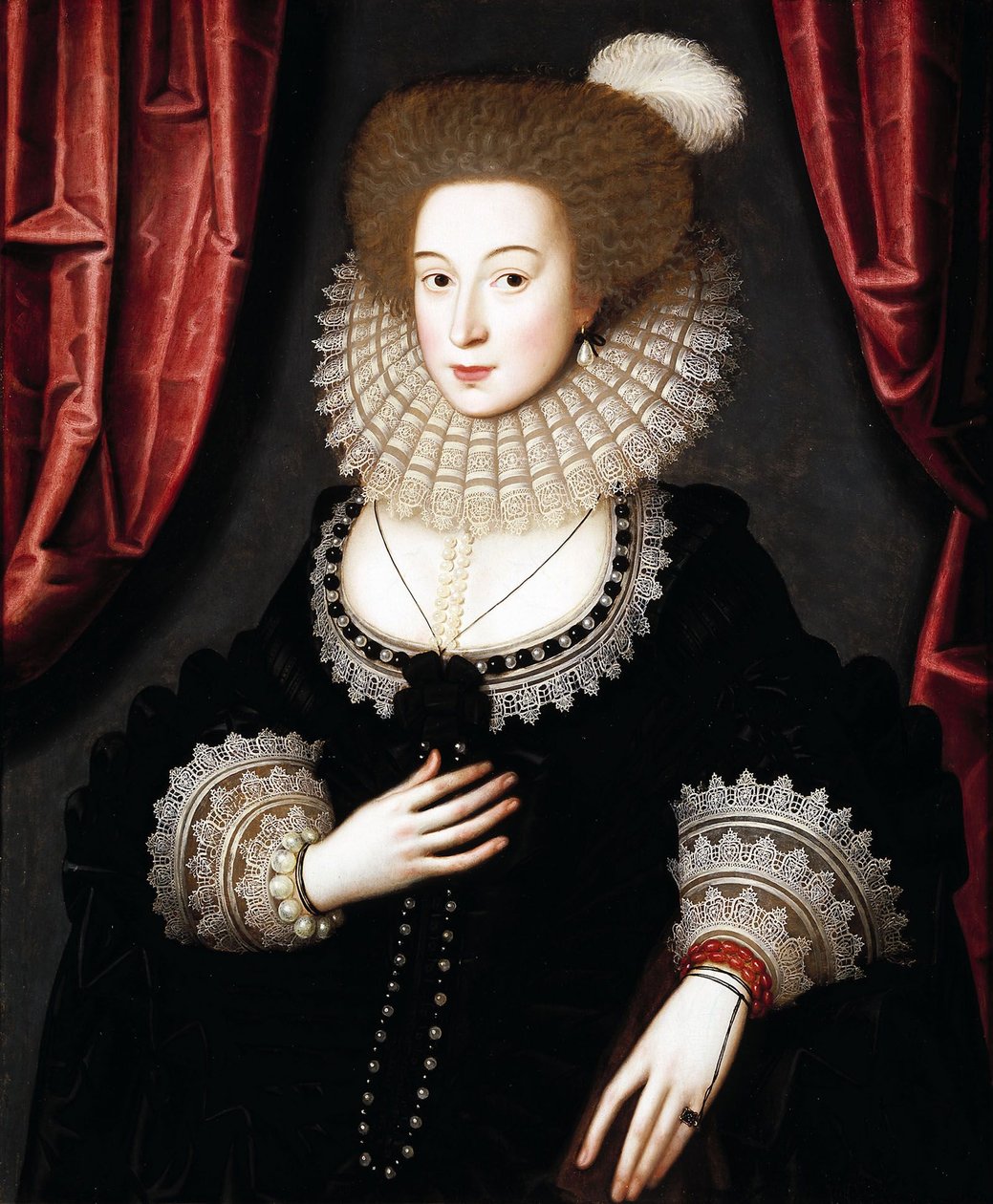 Portret Mary Radclyffe autorstwa William Larkin